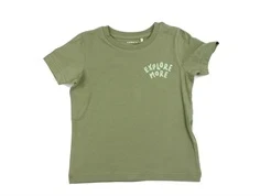 Name It oil green explore t-shirt